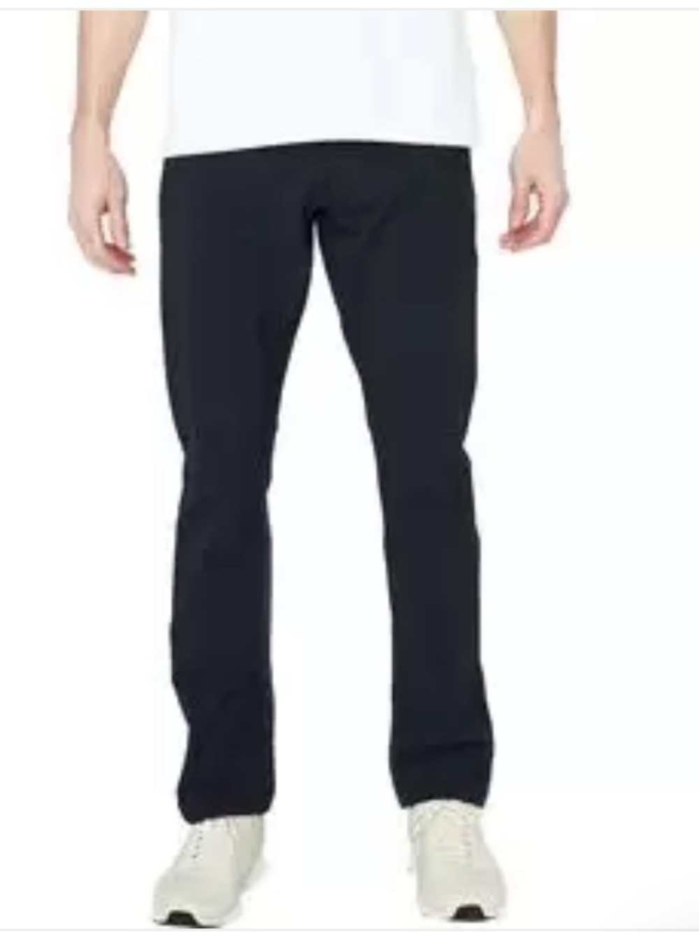 Western Rise Evolution Pant Slim Fit Zipper Fly Mid Rise Black Stretch Sz 31x30